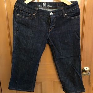 !iT Jeans ‘Hottie’ stretch capri jeans